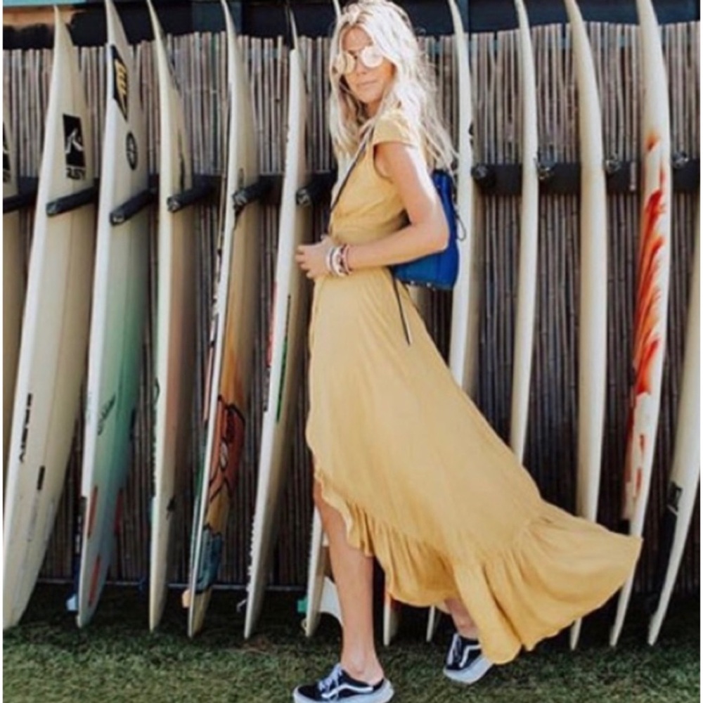 XIX Palms Sahara Wrap Dress